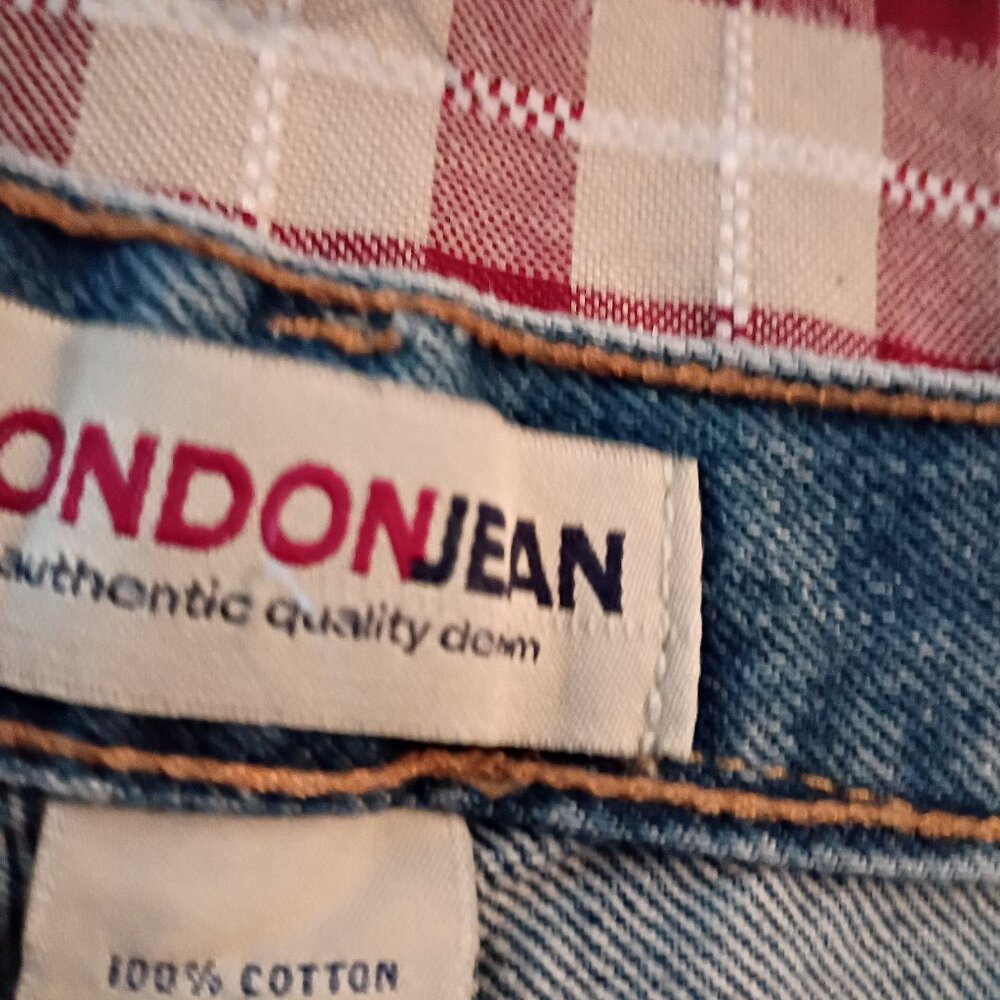 Vintage London jean shorts